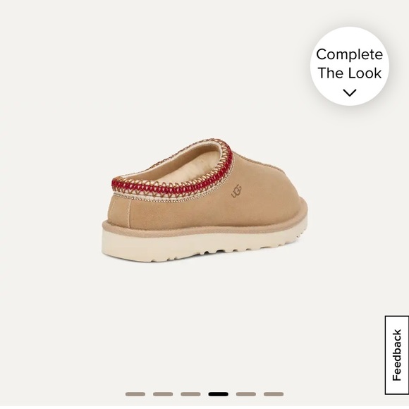 UGG Tasman size 6 sand slipper women’s - Picture 4 of 6